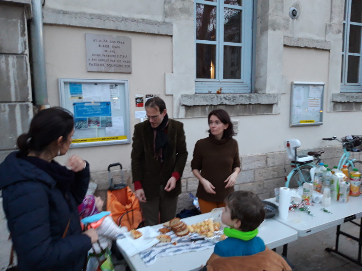 Sapins, comté, goûter… un premier bilan des actions des parents